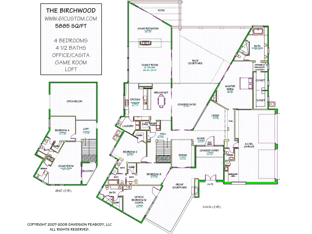 Modern Contemporary Houses Floor Plans