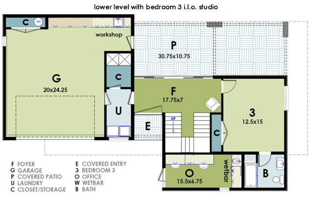 Ultra Modern House Plan, Modern House Plans for Arizona, Modern ...