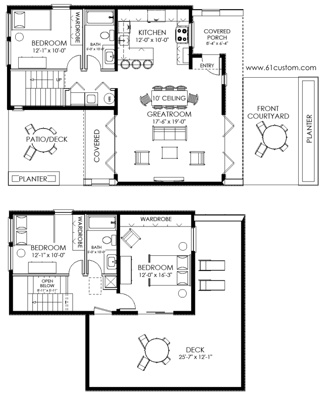 Small Modern House Floor Plans