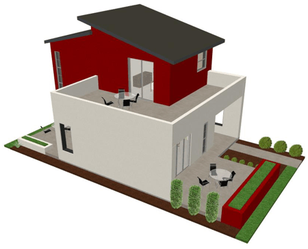Small Home Design on House Plan  Ultra Modern Small House Plan  Small Modern House Plans